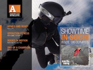 AMERICAN ATHLETE MAGAZINE’S HIGHLY ANTICIPATED WINTER 2014 ISSUE FOR IPAD ARRIVES. Interactive Magazine Features …